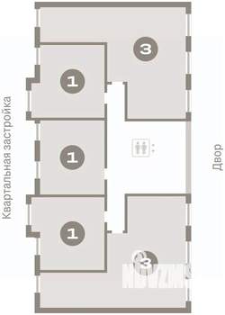 1-к квартира, вторичка, 42м2, 5/10 этаж
