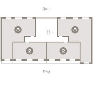3-к квартира, вторичка, 106м2, 6/17 этаж