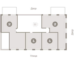 2-к квартира, вторичка, 105м2, 2/11 этаж