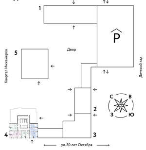 4-к квартира, вторичка, 82м2, 25/25 этаж