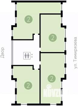 2-к квартира, вторичка, 85м2, 8/9 этаж