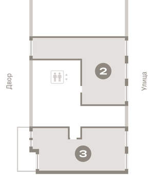 2-к квартира, вторичка, 87м2, 1/17 этаж