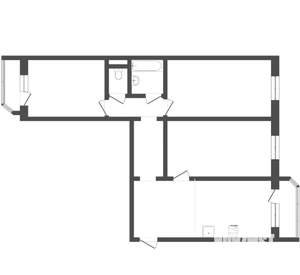 3-к квартира, вторичка, 93м2, 16/16 этаж