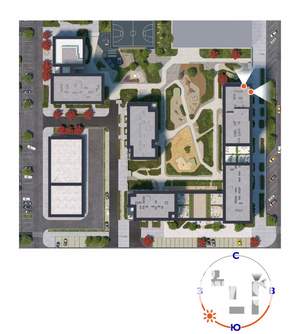 1-к квартира, вторичка, 56м2, 7/17 этаж