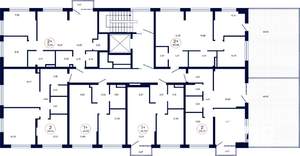 1-к квартира, вторичка, 45м2, 2/17 этаж