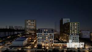 1-к квартира, вторичка, 64м2, 9/17 этаж