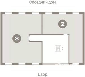 3-к квартира, вторичка, 71м2, 9/9 этаж