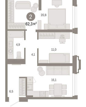 Фото квартиры на продажу (2)