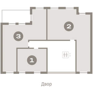 2-к квартира, вторичка, 86м2, 8/16 этаж