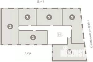 2-к квартира, вторичка, 93м2, 5/10 этаж