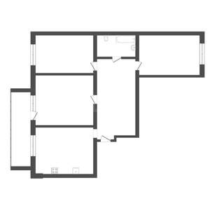 3-к квартира, вторичка, 121м2, 6/11 этаж