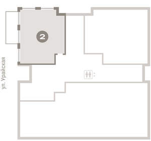 1-к квартира, вторичка, 108м2, 1/8 этаж