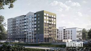 2-к квартира, строящийся дом, 67м2, 4/8 этаж