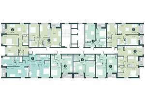 2-к квартира, вторичка, 57м2, 6/7 этаж