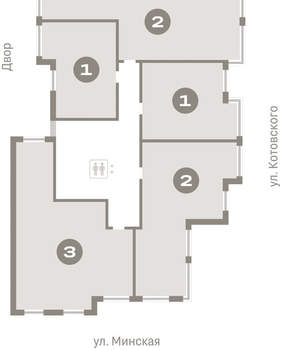 3-к квартира, вторичка, 96м2, 3/16 этаж