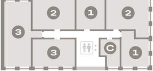 1-к квартира, вторичка, 46м2, 2/9 этаж