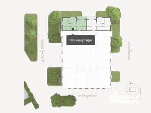 2-к квартира, вторичка, 56м2, 23/23 этаж