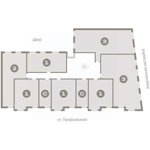 1-к квартира, вторичка, 51м2, 6/10 этаж