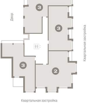 3-к квартира, вторичка, 101м2, 8/9 этаж