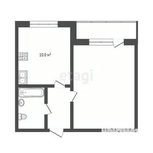 1-к квартира, вторичка, 35м2, 19/20 этаж