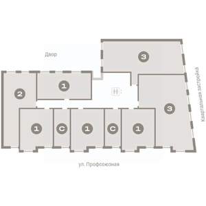 1-к квартира, вторичка, 51м2, 5/10 этаж