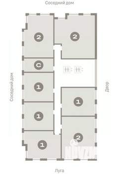 2-к квартира, вторичка, 75м2, 10/17 этаж