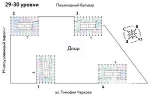 2-к квартира, вторичка, 48м2, 30/31 этаж