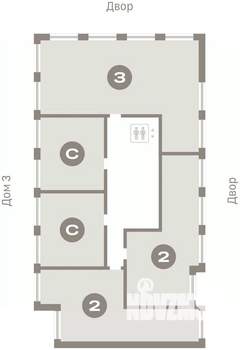 3-к квартира, вторичка, 95м2, 5/8 этаж