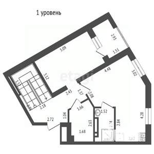 3-к квартира, вторичка, 110м2, 13/23 этаж