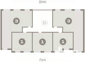 3-к квартира, вторичка, 82м2, 5/7 этаж
