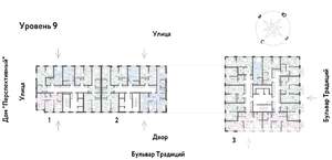 2-к квартира, вторичка, 37м2, 9/15 этаж