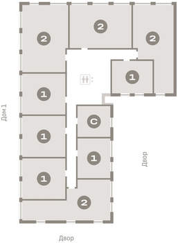 3-к квартира, вторичка, 77м2, 3/16 этаж