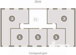 3-к квартира, вторичка, 85м2, 5/7 этаж
