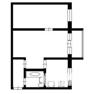 2-к квартира, вторичка, 44м2, 4/5 этаж