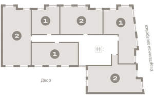 2-к квартира, вторичка, 89м2, 7/10 этаж