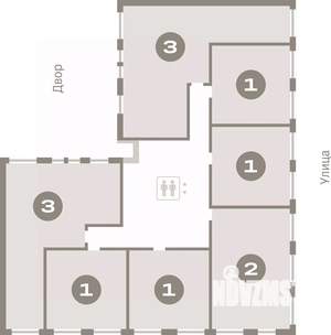 1-к квартира, вторичка, 40м2, 8/17 этаж