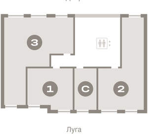 3-к квартира, вторичка, 79м2, 3/17 этаж