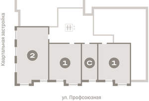 2-к квартира, вторичка, 72м2, 3/10 этаж