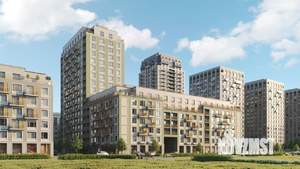2-к квартира, вторичка, 75м2, 12/17 этаж