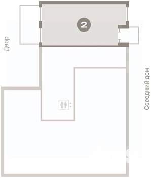2-к квартира, вторичка, 108м2, 1/7 этаж