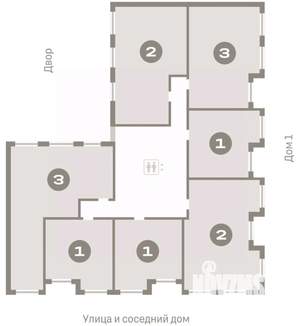 1-к квартира, вторичка, 42м2, 5/11 этаж