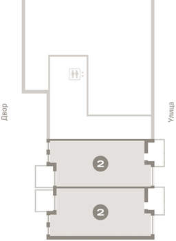 2-к квартира, вторичка, 116м2, 1/9 этаж