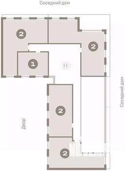 3-к квартира, вторичка, 84м2, 9/9 этаж
