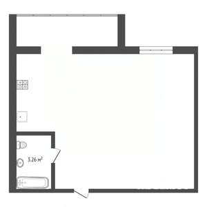 1-к квартира, вторичка, 48м2, 14/14 этаж