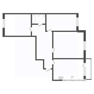 3-к квартира, вторичка, 93м2, 5/8 этаж