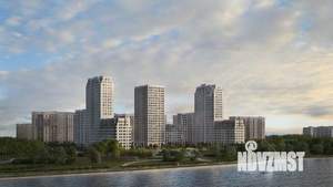 2-к квартира, строящийся дом, 53м2, 11/24 этаж