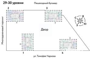 1-к квартира, вторичка, 38м2, 30/31 этаж
