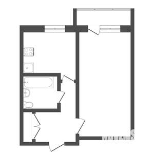 1-к квартира, вторичка, 33м2, 4/5 этаж