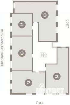 4-к квартира, вторичка, 141м2, 6/7 этаж