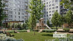 1-к квартира, вторичка, 51м2, 12/17 этаж